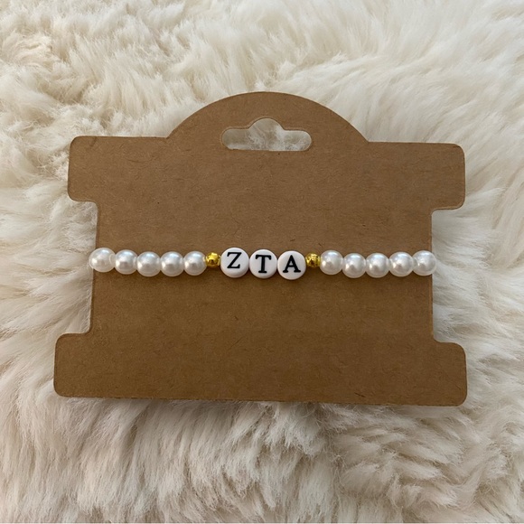 Zeta Tau Alpha Sorority Bracelet - Picture 1 of 1